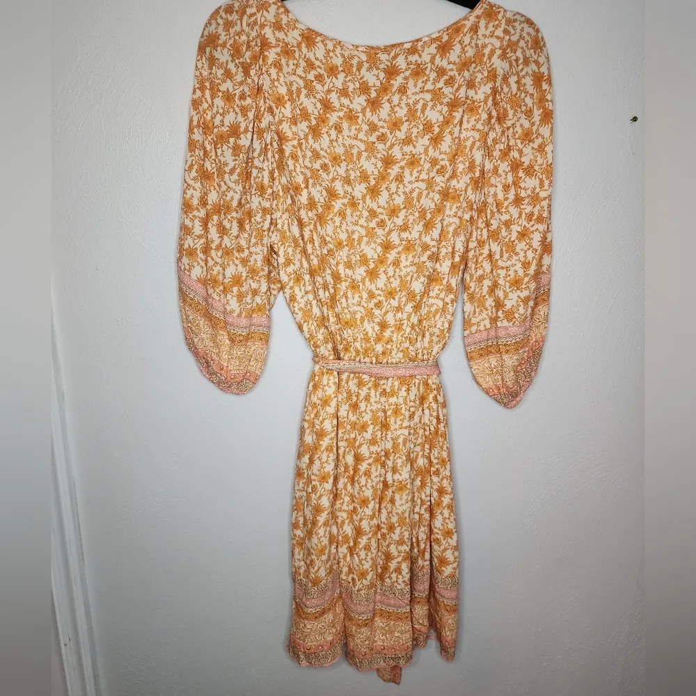 NWT A love a floral boho dress size M Pink Size M - Image 4