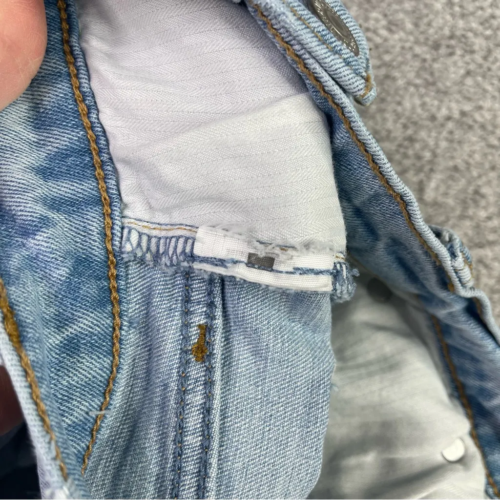 Abercrombie & Fitch Jeans Women's 27 Short Blue Ankle Straight Ultra High Rise - Image 6