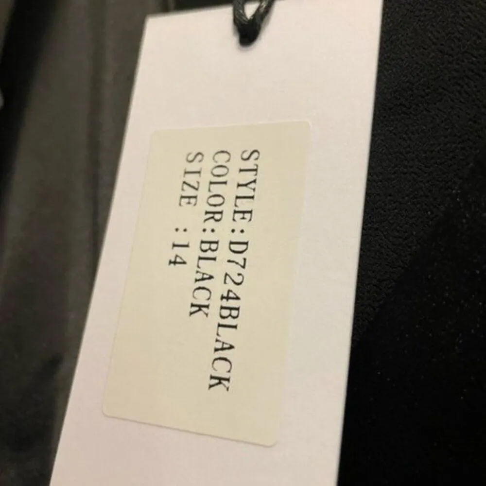 Iris and Ink Adeline wrap effect pleated dress Black size 10 - Image 9