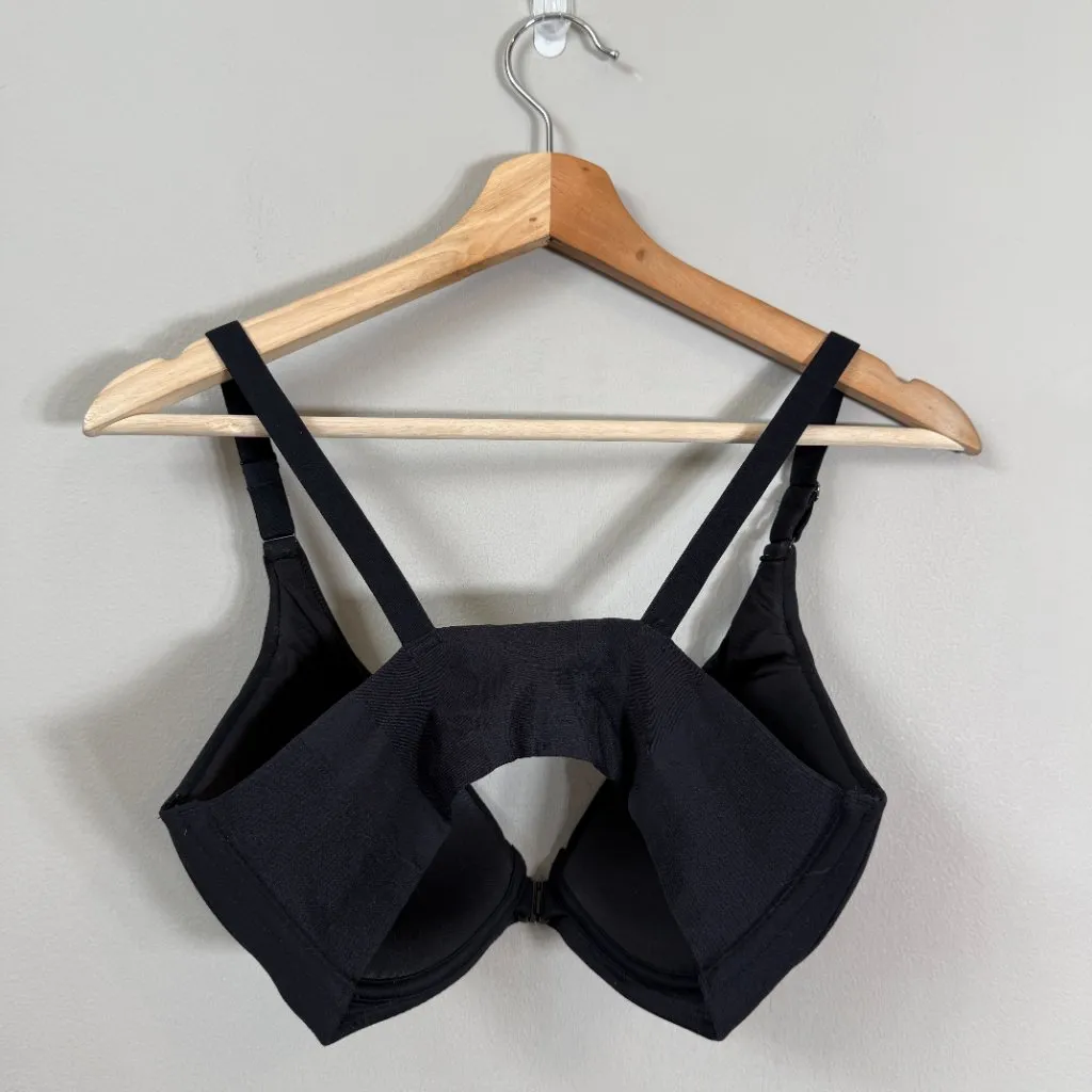 SPANX Adjustable Plunge Wireless Lift Bra Women's 34C Black Front Clasp Comfy - Image 10