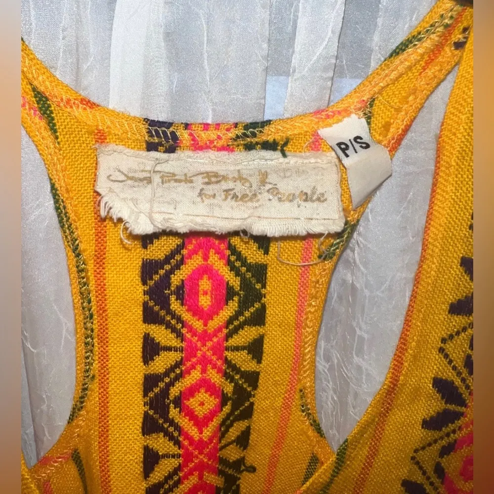 Free People X Jen’s Pirate Booty size small boho gorgeous tank top - Image 4