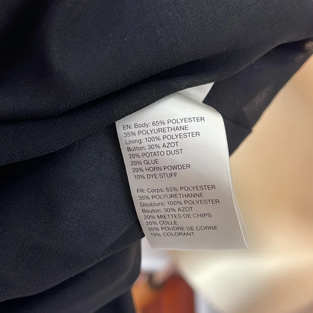 NANUSHKA “Berto” Vegan Leather Collared‎ Button - Image 15