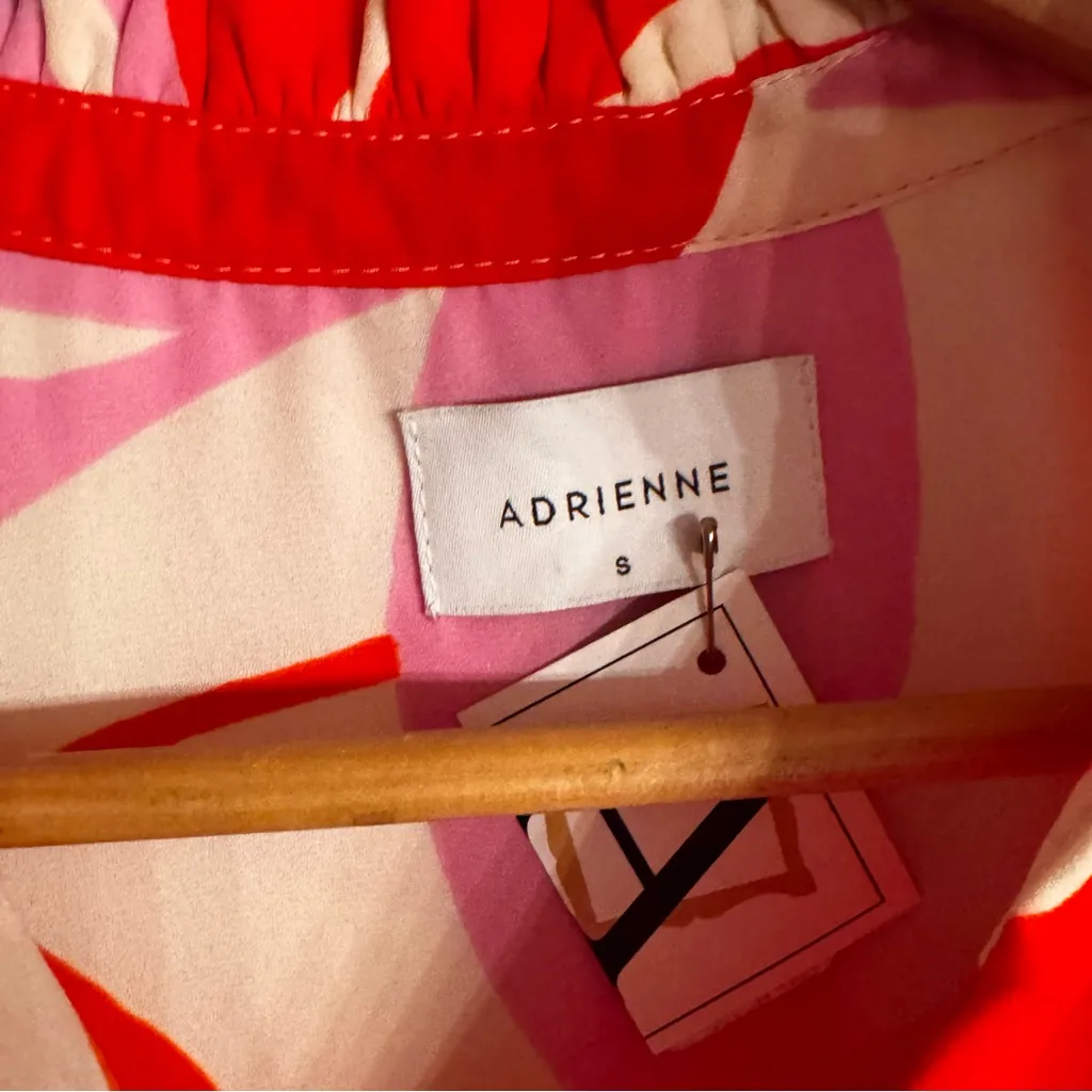 ADRIENNE Island Breeze‎ Ruffle Collar Blouse - Image 5