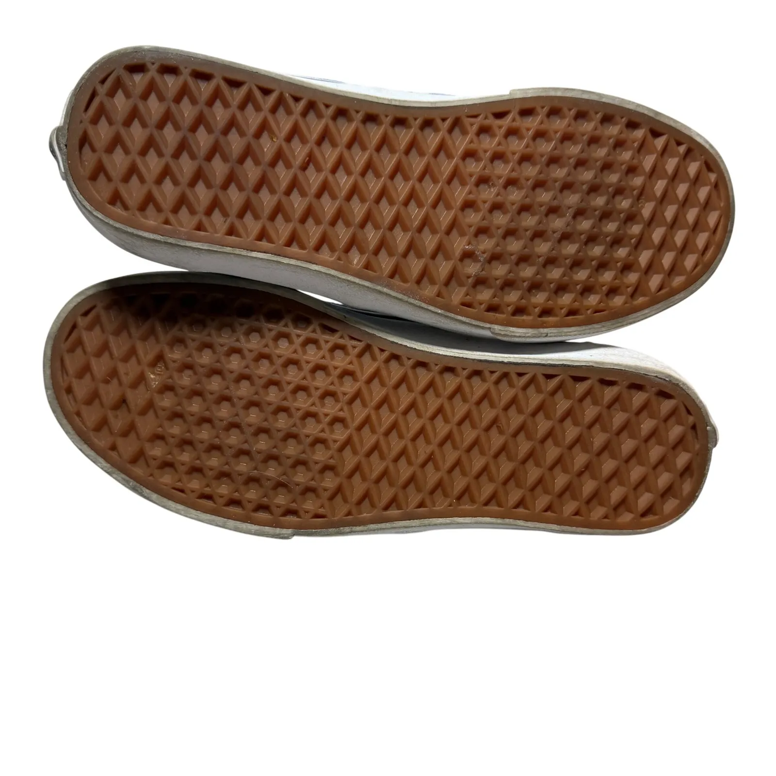 Vans Era Plaid‎ Low Top Sneakers Women's 8 US Men's 6.5 US Red Blue White Canvas - Image 5