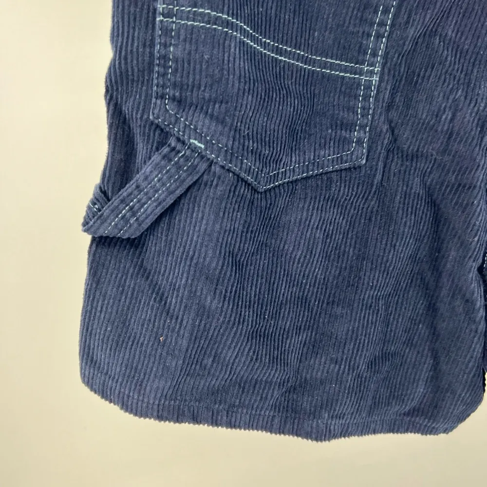 Hempy’s corduroy navy shorts made in USA hemp cotton 11/12 casual vacation Blue Size undefined - Image 5