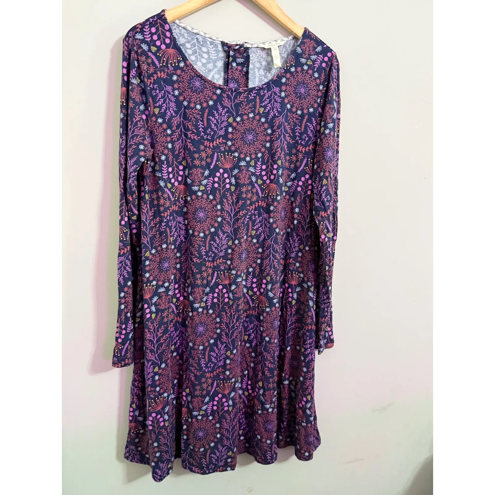 Matilda‎ Jane Floral Print Long Sleeve Swing Dress - Image 2