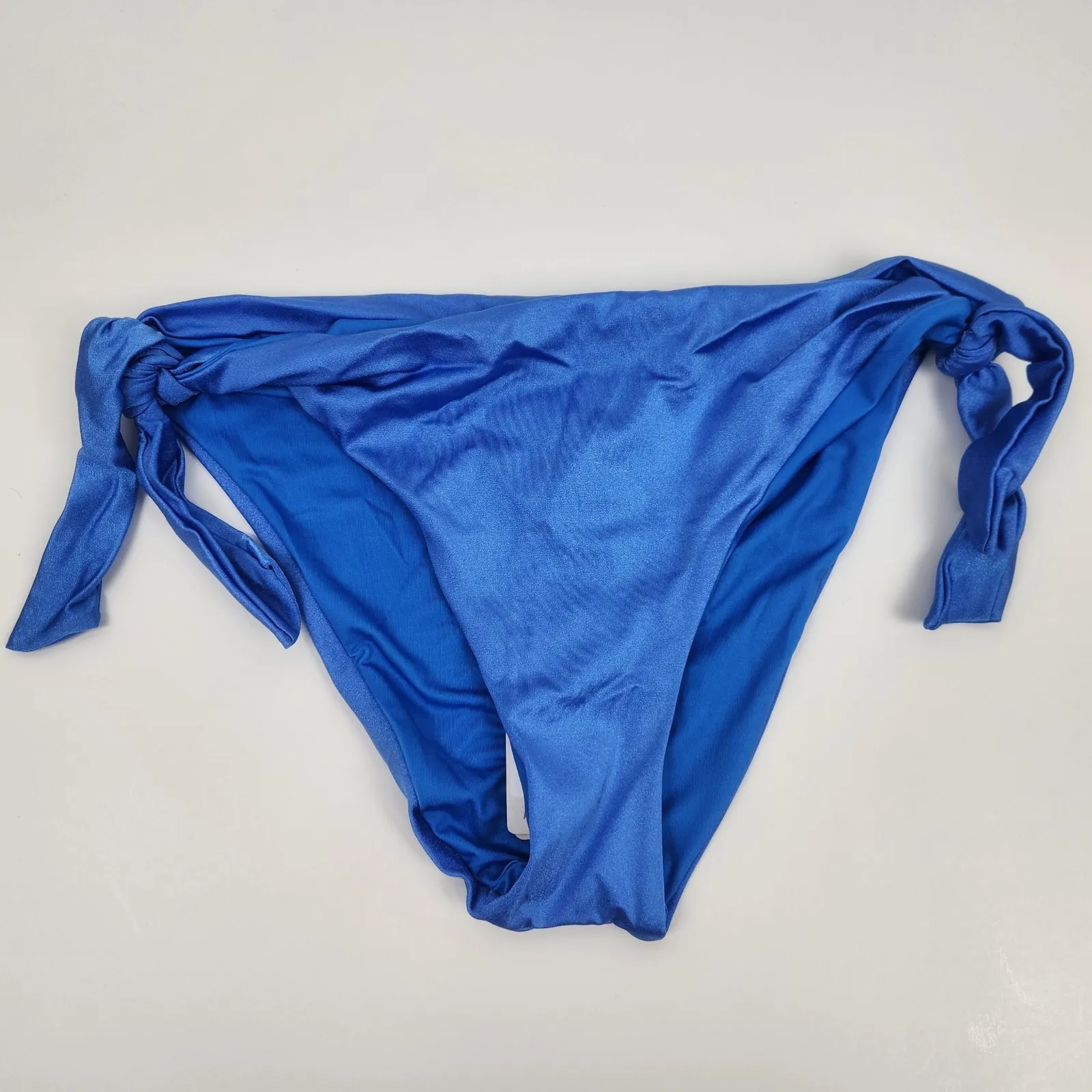 Agua Bendita Mila Bikini Bottom in Aine Blue Size 2XL NWT - Image 3