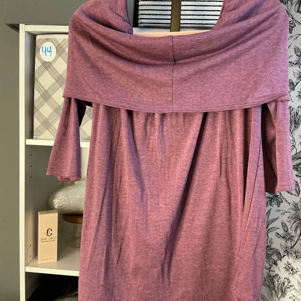 CBR Women's Mauve Sweater Pink Size L - Image 4