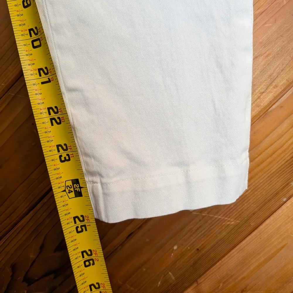 Brunello Cucinelli Off-White Straight Leg Pants Size 4 - Image 7