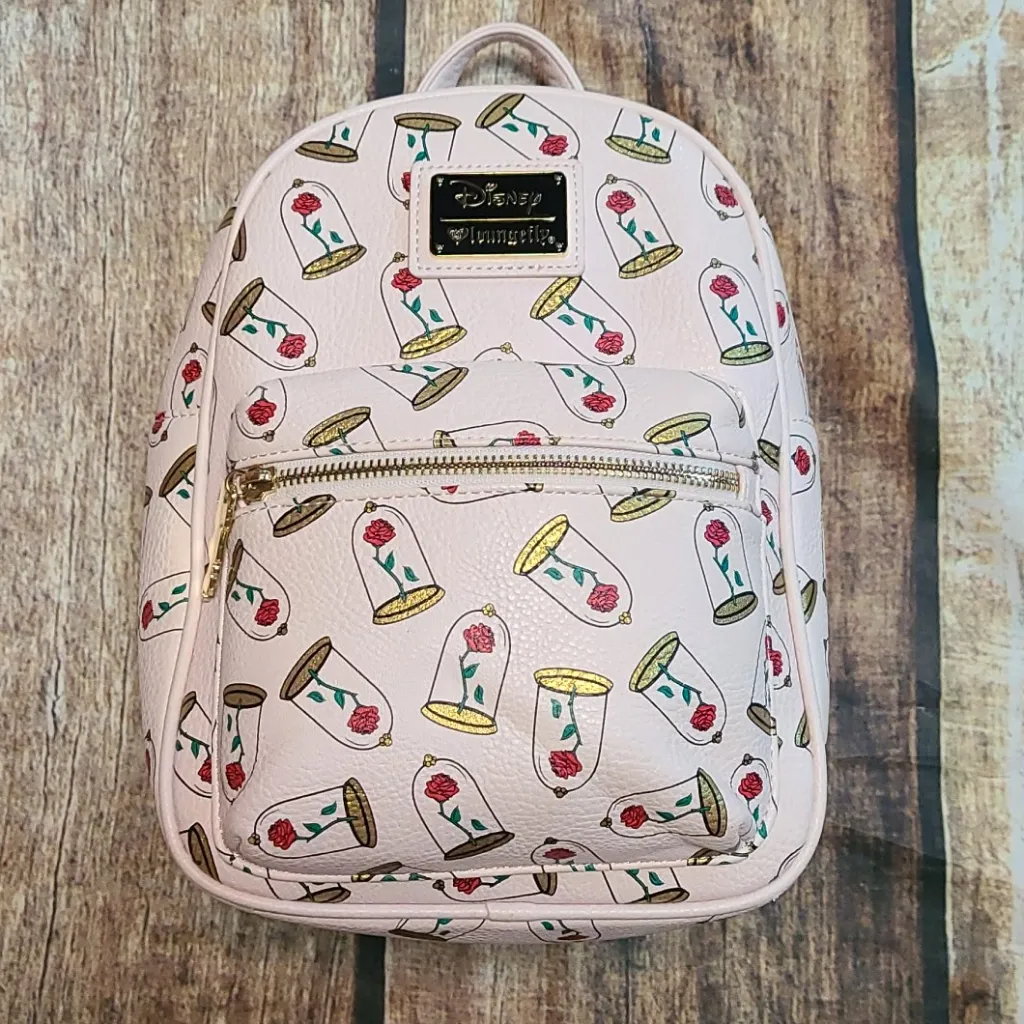 Rare OG Loungefly enchanted roses mini backpack - Image 2