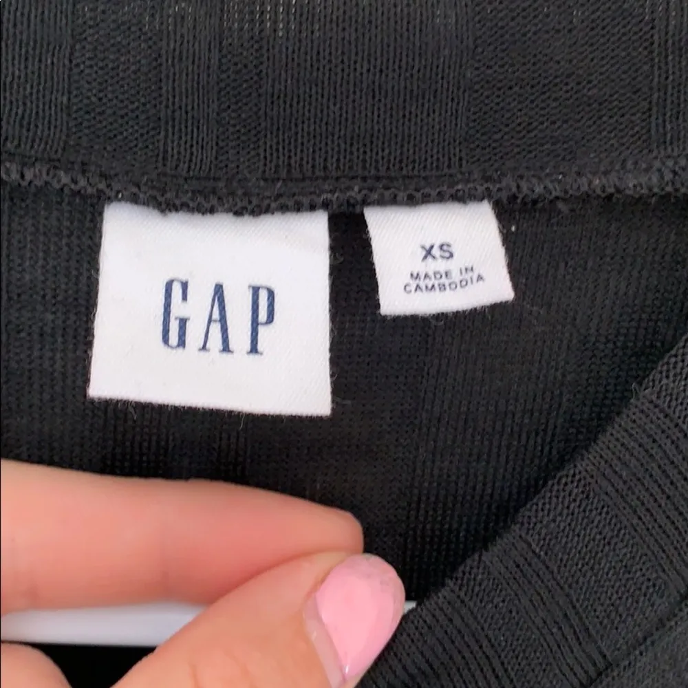 Gap All black t shirt dress size XS! - Image 4
