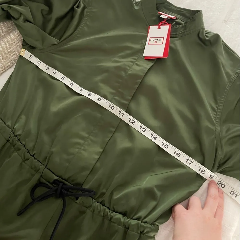 Hunter x Target Green Satin Sporty Romper - Image 2