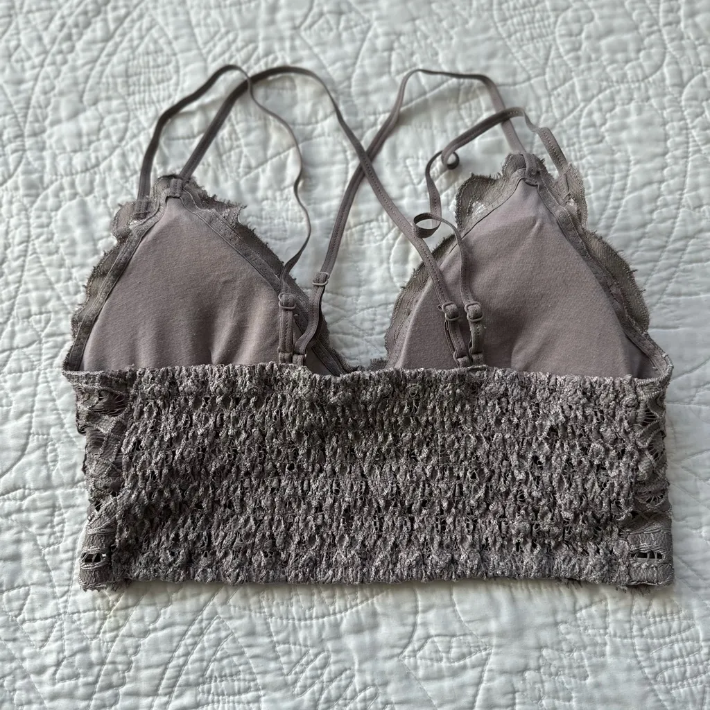 ANEMONE PULLOVER LACE BRALETTE FT0918 MAUVE - Image 3