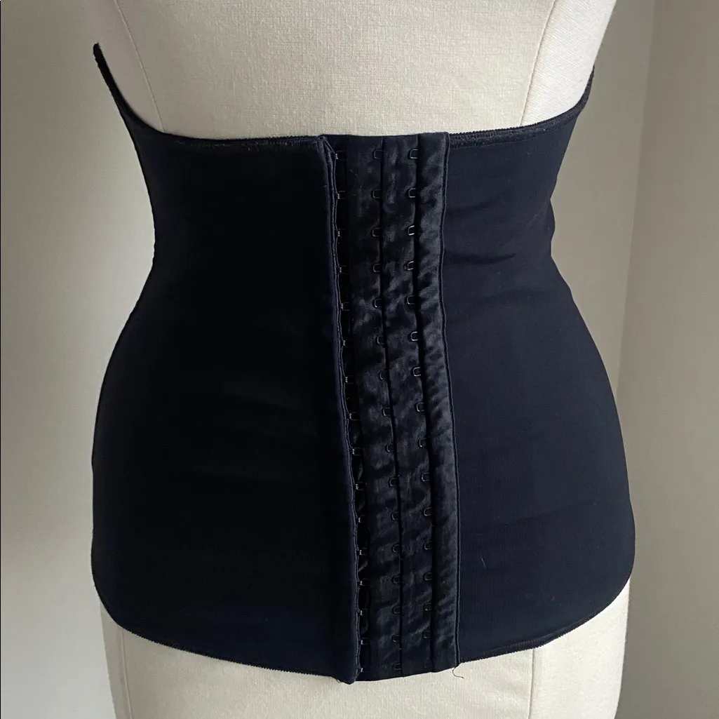 LEONISA Waist Trainer Womens Sz LG Black - Image 2