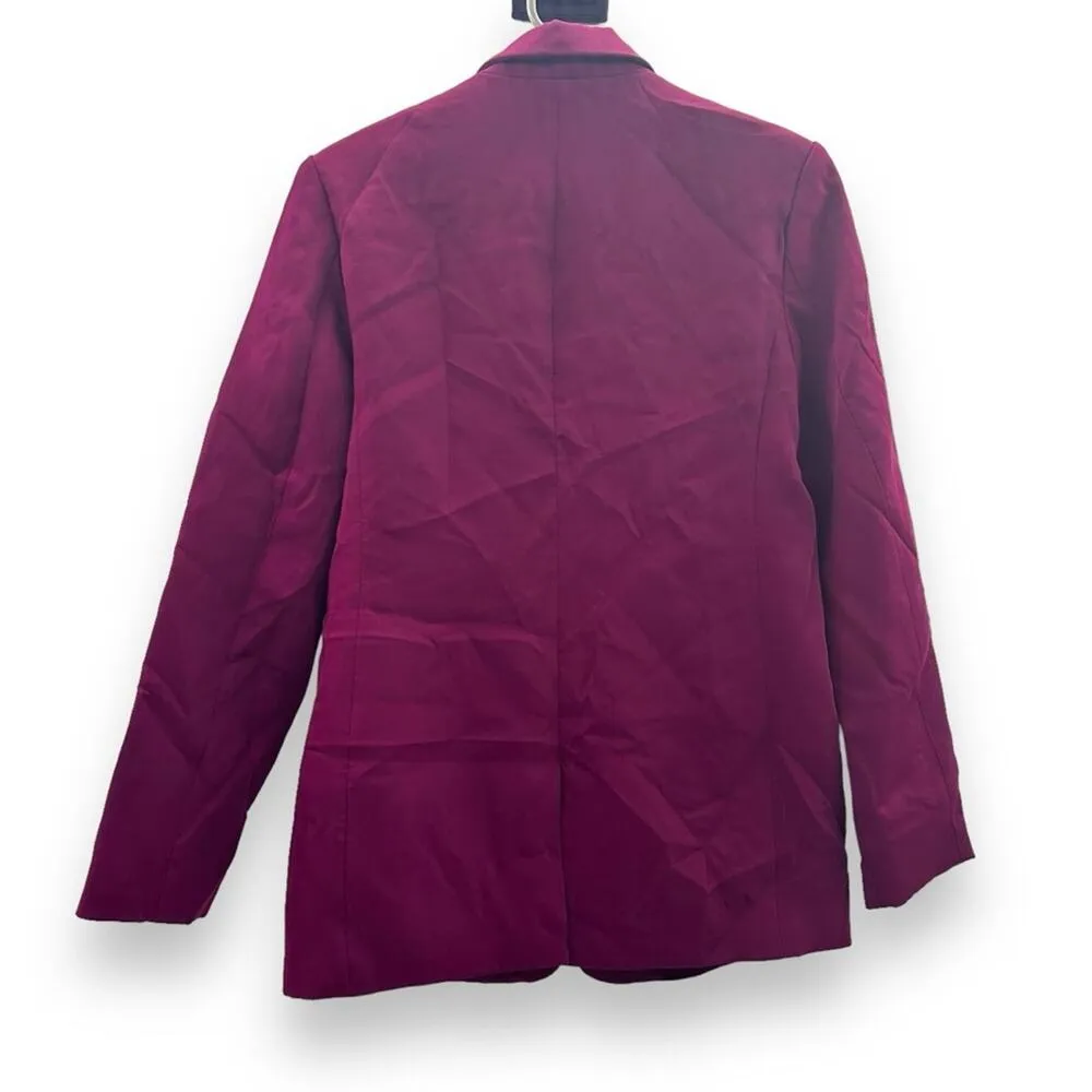 RTR Endless Rose Purple‎ Pink Single Breasted Long Sleeve Blazer Sz S - Image 6