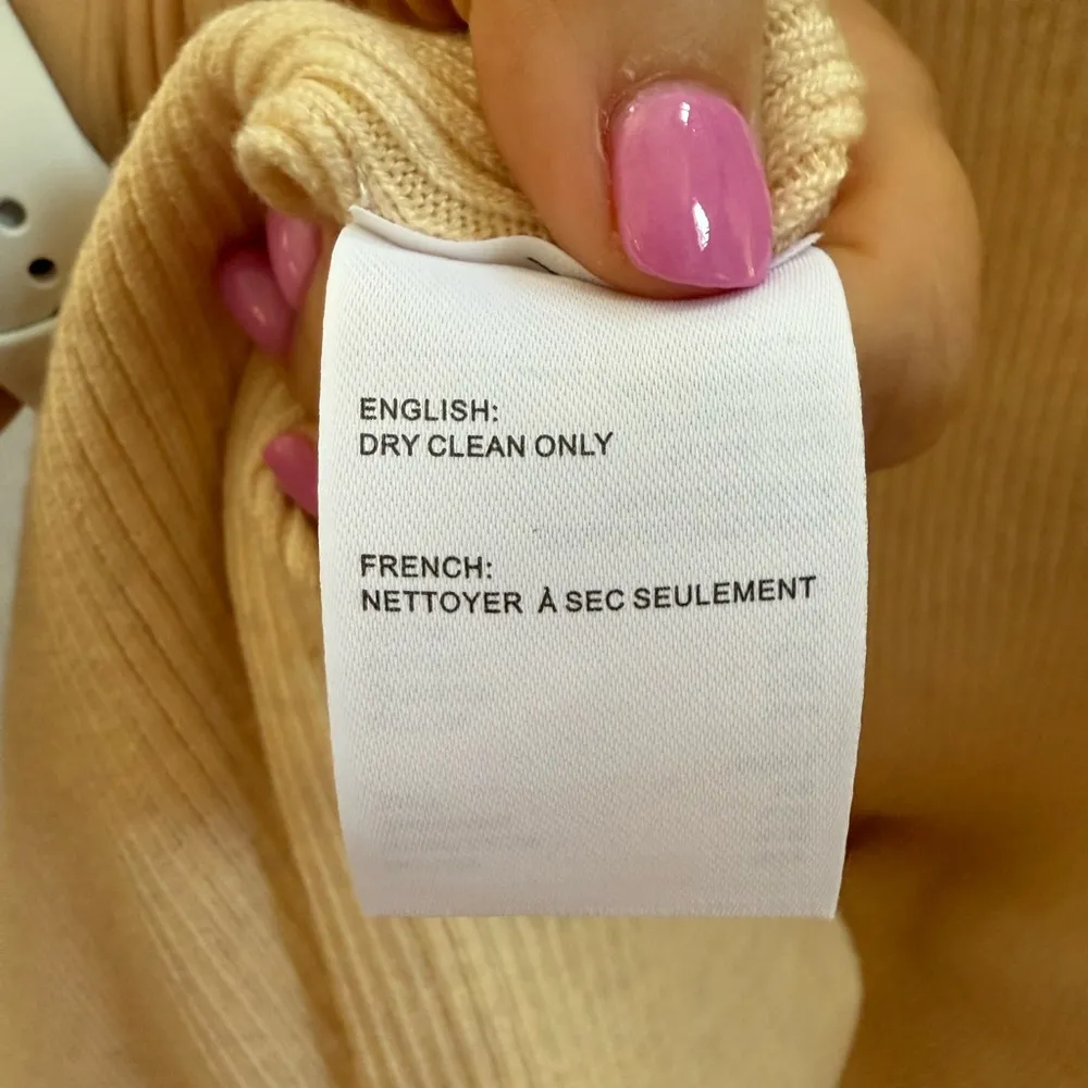 RUE SOPHIE Elaine Rib Knit Sweater Maxi Skirt Creme Pearl Small - Image 10