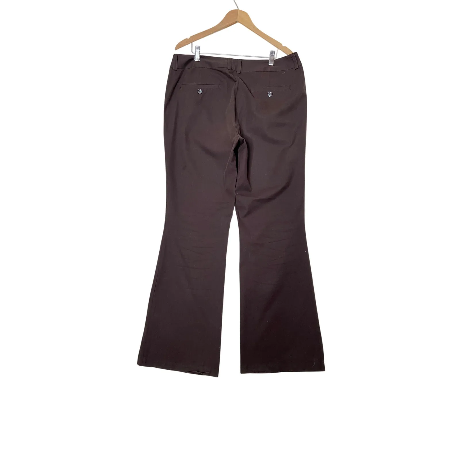 Boden size 16L pants brown dress wide leg high - Image 2