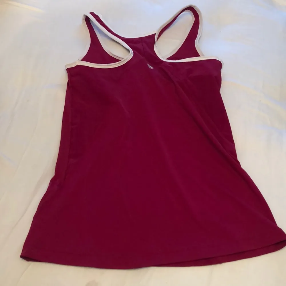 Cutest Pink Fitted Raceback Workout Tank - Image 4