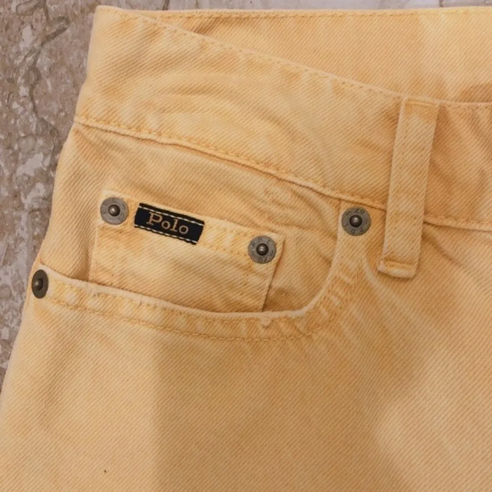 Polo Ralph Lauren Jeans The Callen High Rise, Yellow Size 25 New w/Tag - Image 6