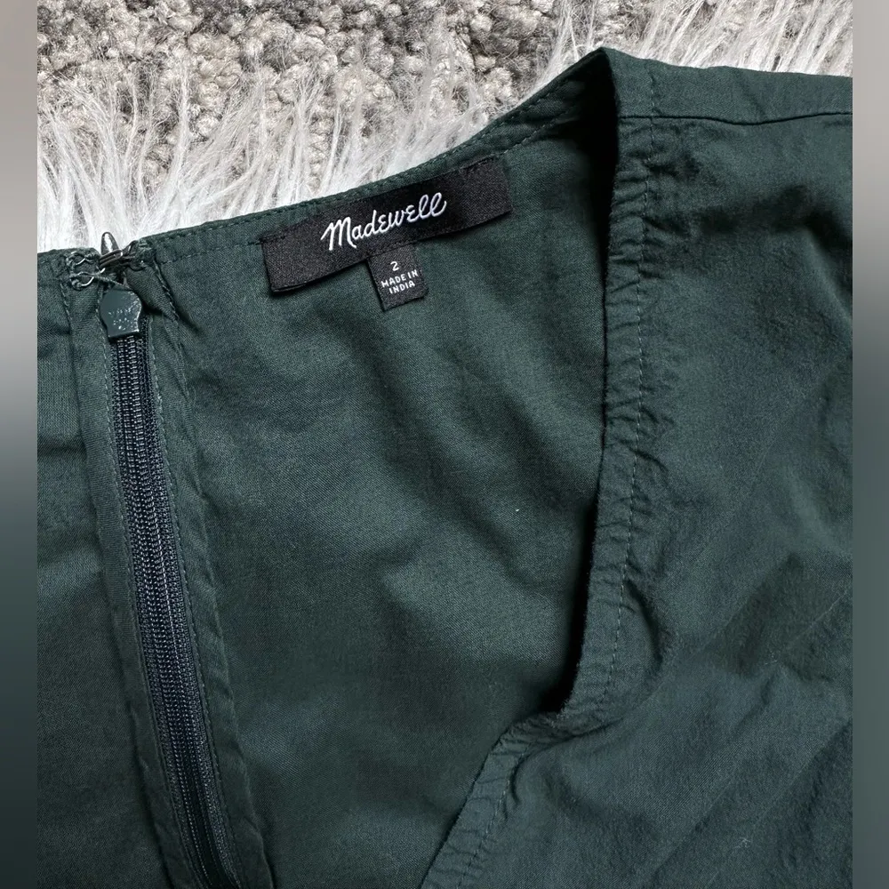 Madewell cotton poplin midi dress - Image 9