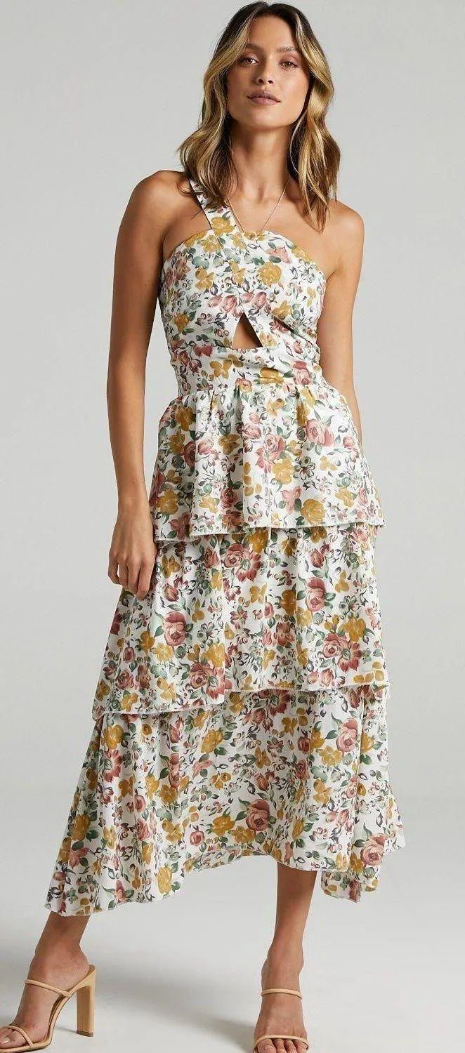 Floral Midi Dress - Image 2