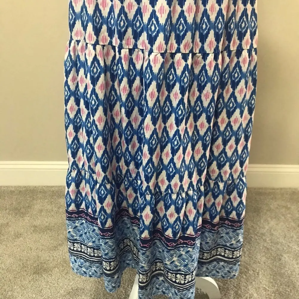 BeachLunchLounge Women's Peonia Sleeveless Back Cutout Maxi Dress - Image 8