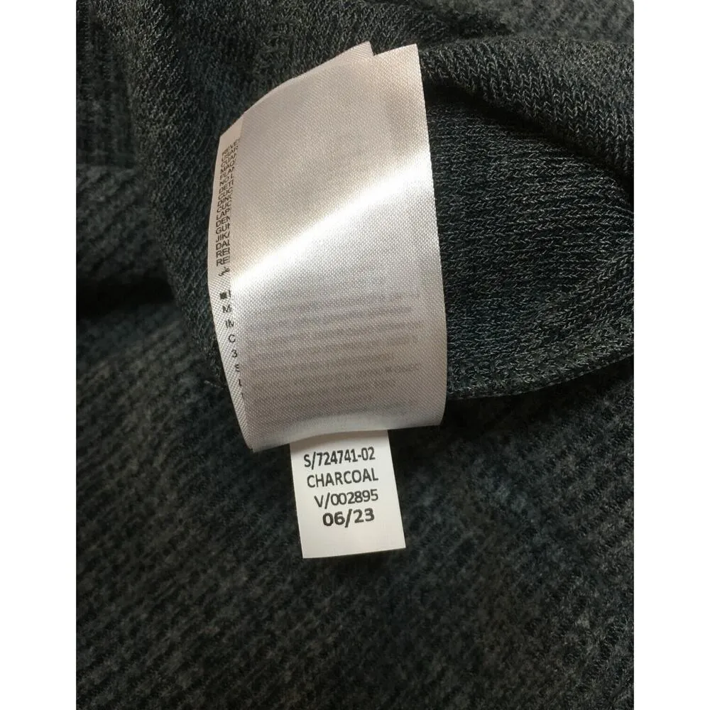 New Old Navy Pants Womens 4X Soft Ribbed Pull On Wide Leg High Rise Lounge Gray - Image 9