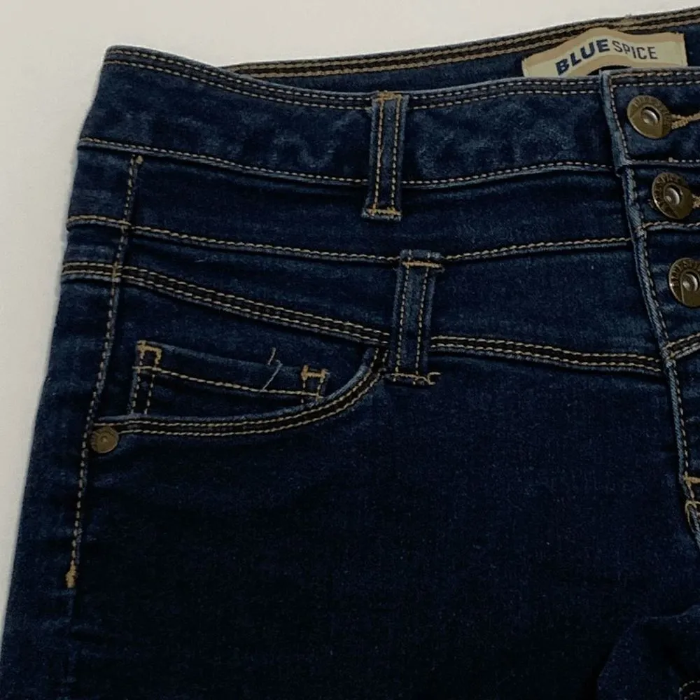 Blue Spice  High Waist Denim Short Size 7 - Image 4