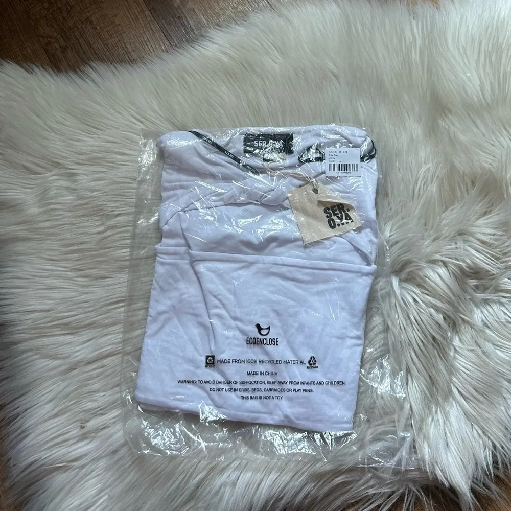 SER.O.YA Ellis Top In White Size M - Image 5