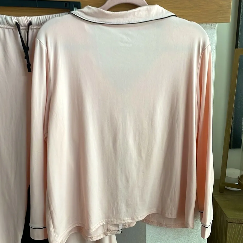 Born Be Kind Pajama Top and Bottom Set Pink Size XL - Image 5