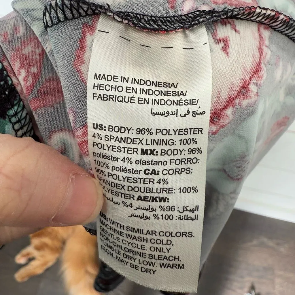 Chico’s Women’s 0 Floral Elbow Length Sleeve Floral Dress - Image 3