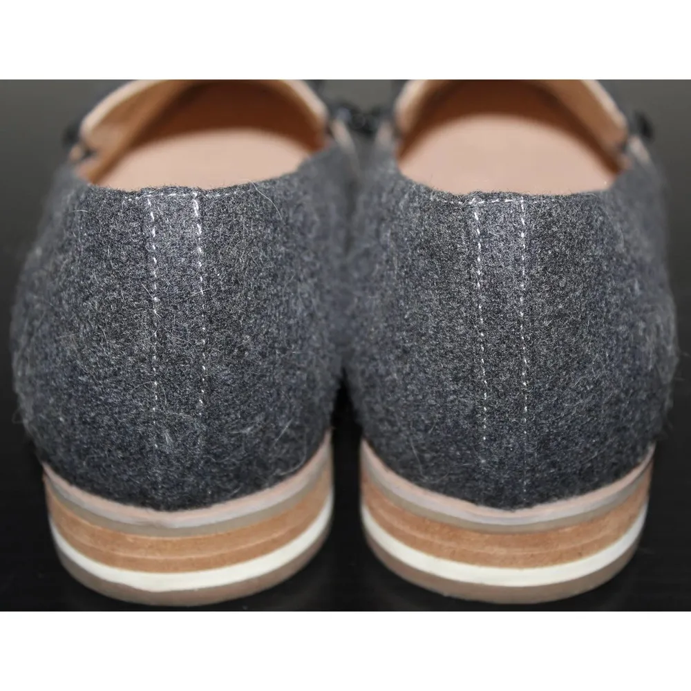 Women's Dr. Scholl's Faxon Studded Slip On Loafers Charcoal Gray Flats Size 7.5 - Image 7