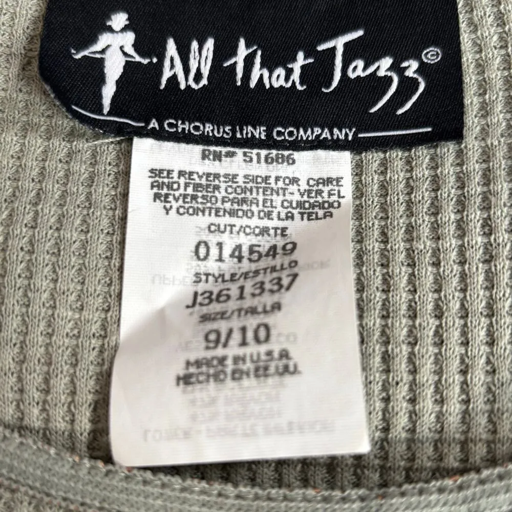 Vintage 90s Pastel Sage Green Gingham Maxi Dress Waffle Knit Bodice Button Front Size M - Image 10