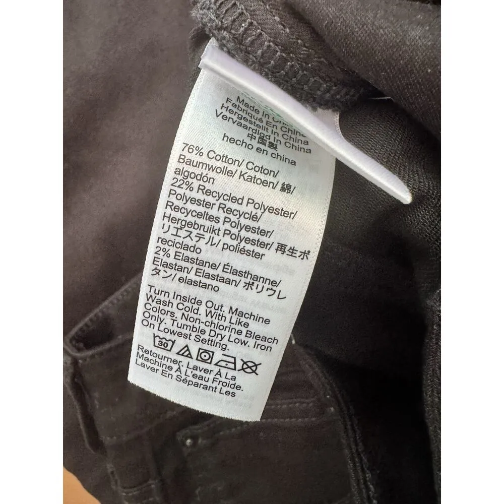 NWT J. Crew Petite Curvy Essential Straight Leg Black Jeans Size 29P - Image 8