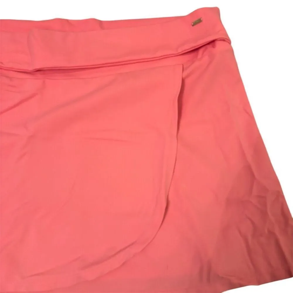 Tommy Hilfiger Women's Pink Swim Skirt Size M Standard - Image 2