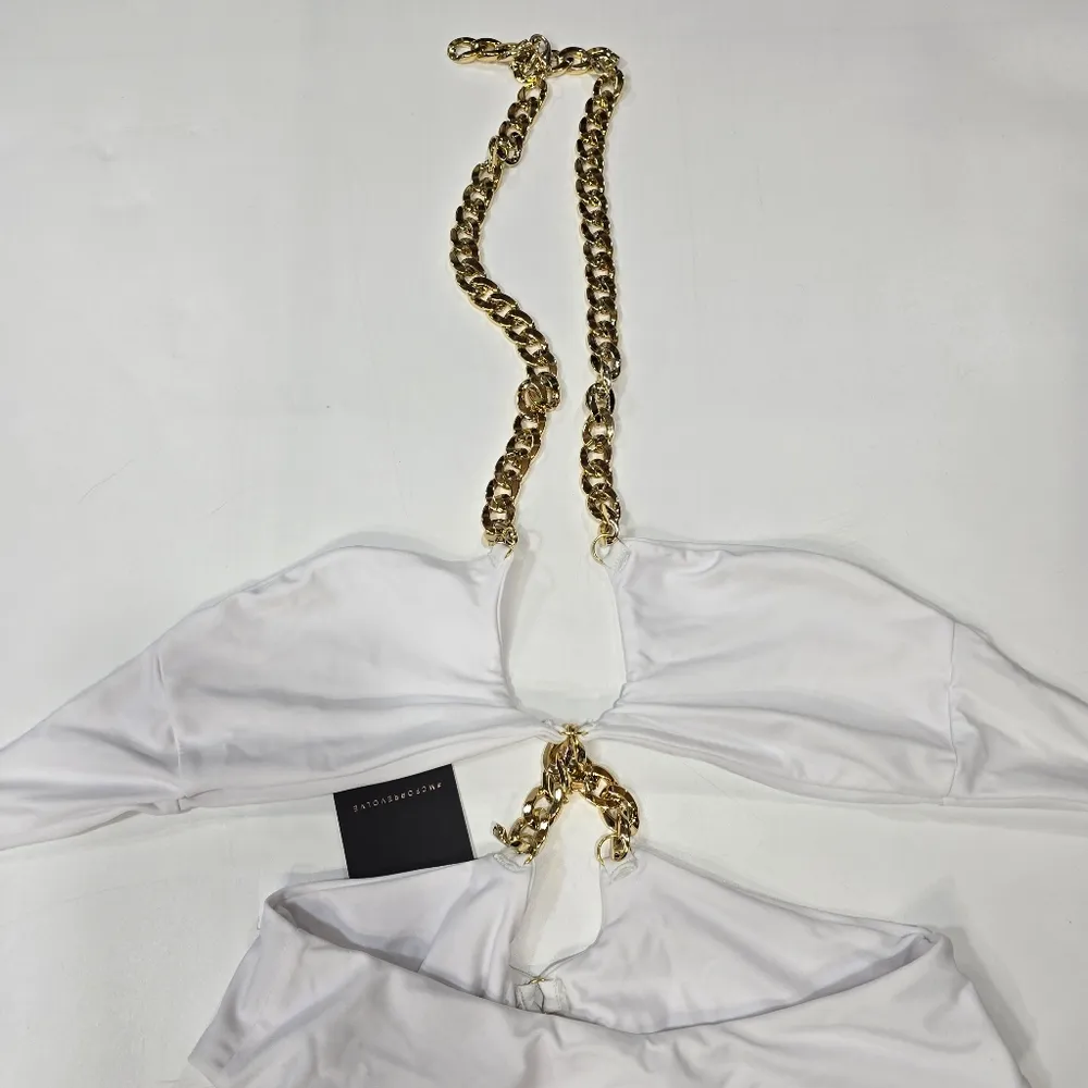 Michael Costello Shae One Piece in White - Image 11