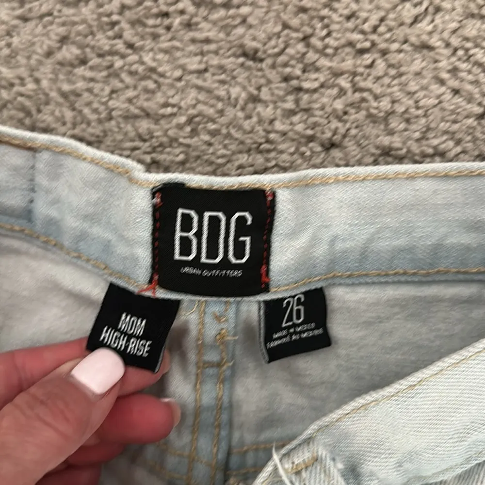 BDG Faded Blue Jean Shorts for Women - Image 5