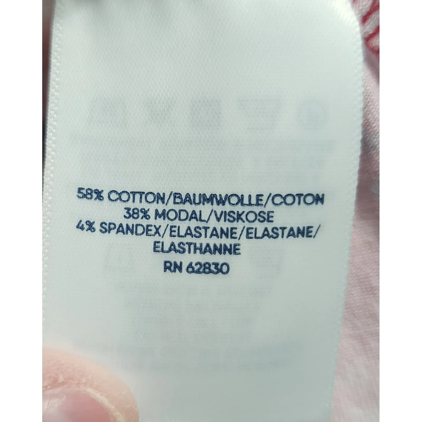 Lands End Red Star Print Twist Front Cap Sleeve Midi‎ Dress Womens XL 18 - Image 6