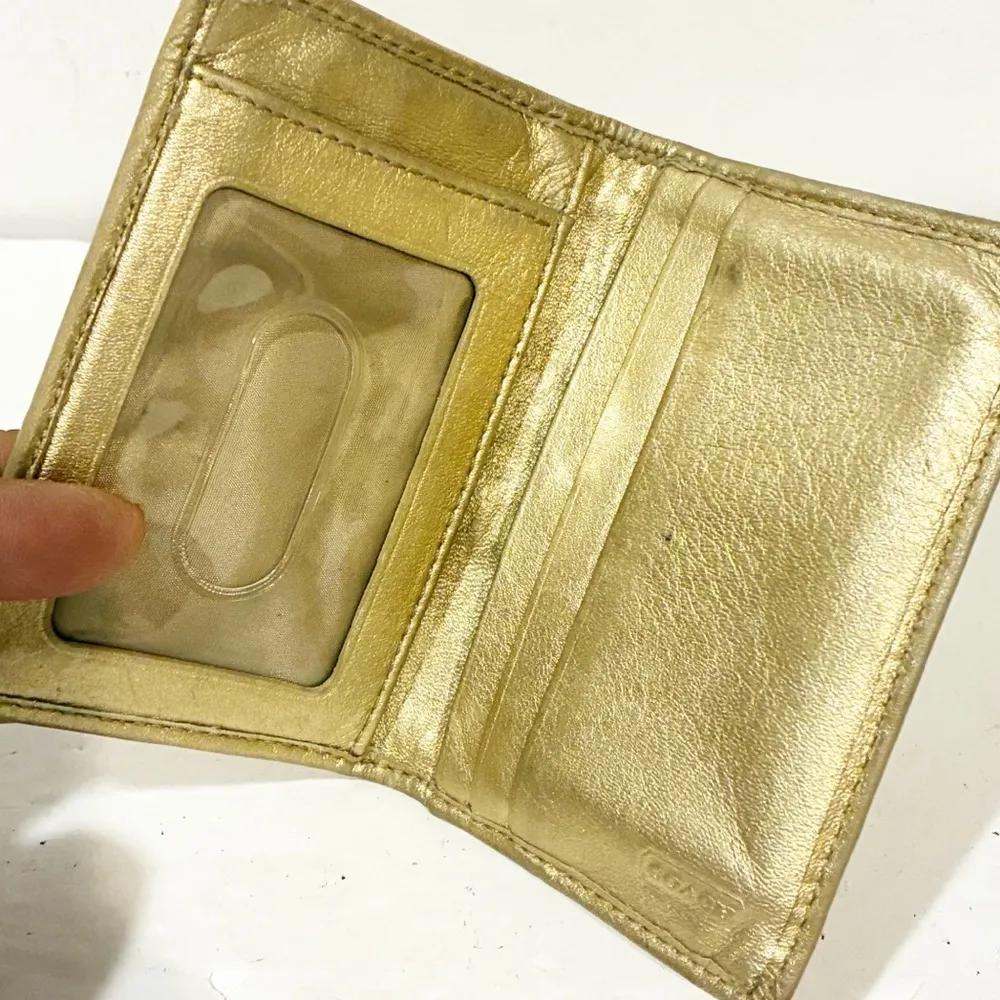 Coach Classic Logo Folio Card Holder Wallet - Image 3