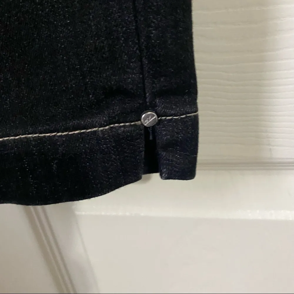 White House Black Market Glamorous size 4 Black Cropped Jeans - Image 10