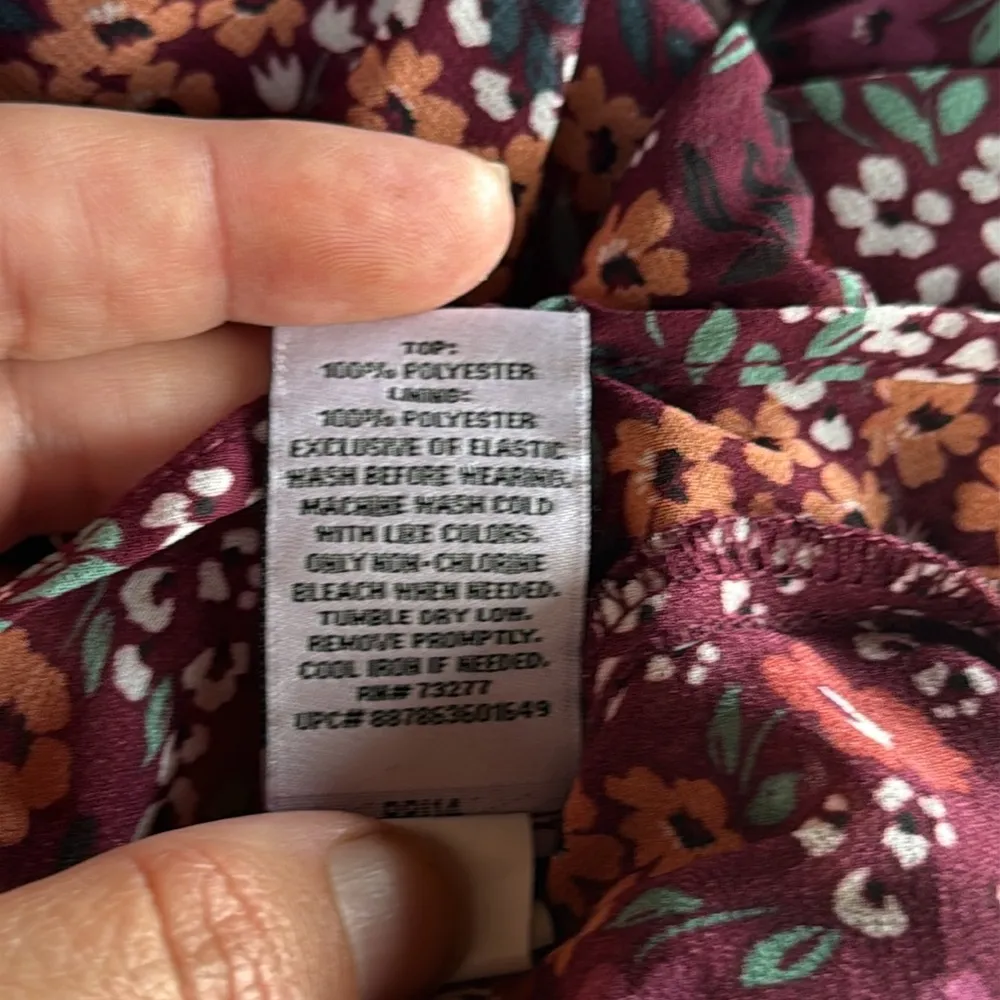 SO Goods For Life Smocked Waist Blouse - Image 10