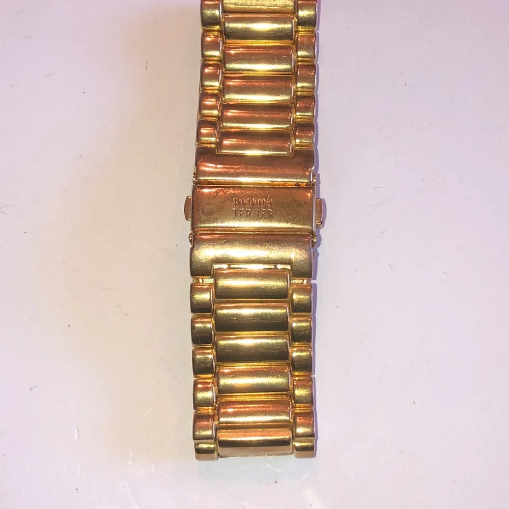 Bijoux Terner  Gold Tone Vintage Mens Womens Wrist Watch - Image 7