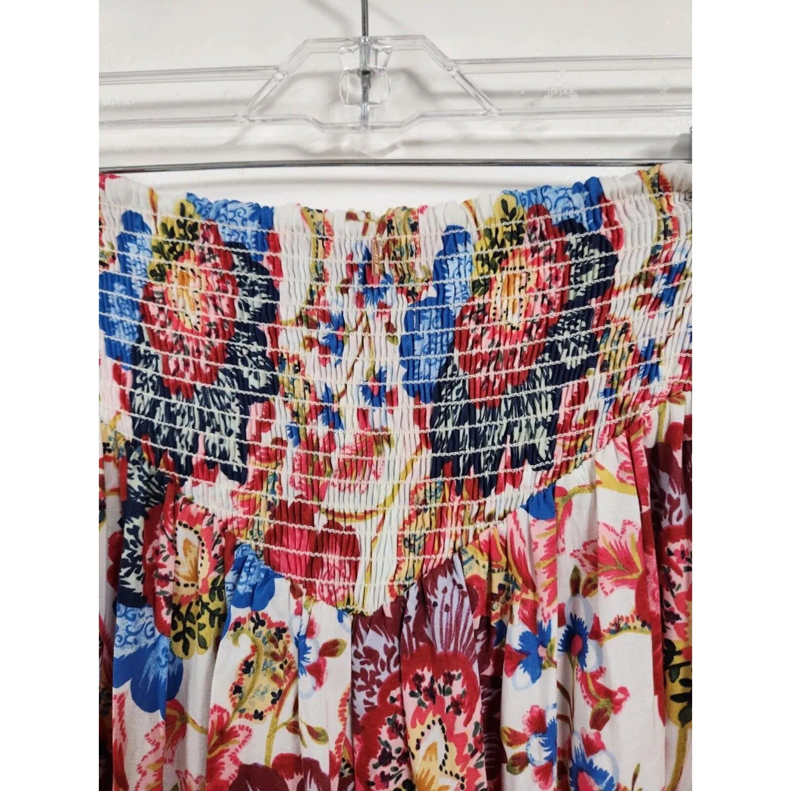 MISA Ziba Floral Cotton Wide-Leg Pants Size L - Image 9