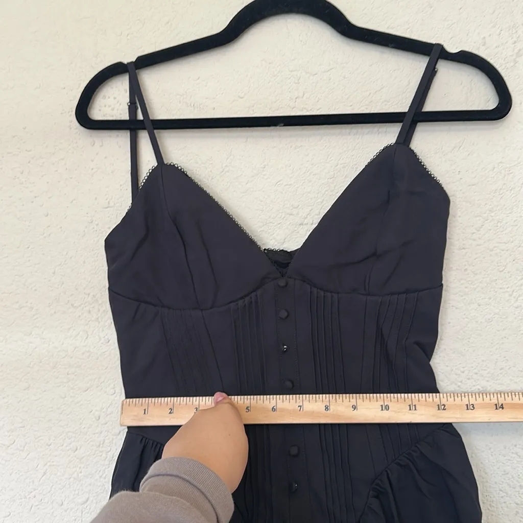 HOUSE OF CB 'Lova' Black Corset Maxi Ball Gown‎ Dress sz S NWOT - Image 6