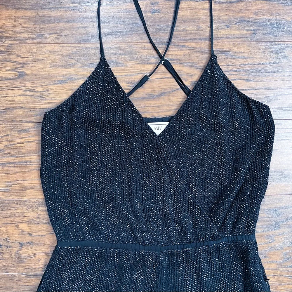 MLV by Maison La Vie • Brooklyn Beaded Romper black sequin playsuit sparkly - Image 4