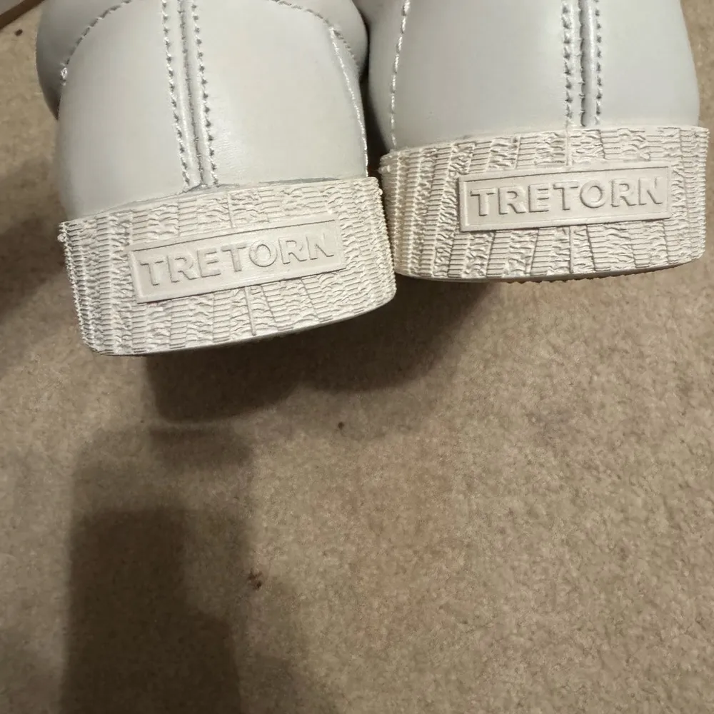 NWT Tretorn White Sneakers with Leopard Accent - Image 6