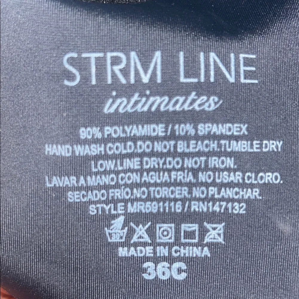 Charcoal Gray and black Women's Bra 2 Pack Size undefined - Image 6