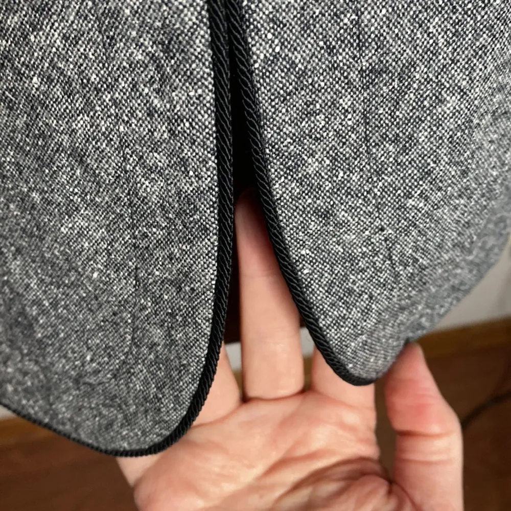 Pendleton vintage wool silk three button piped single breasted blazer size 8P - Image 10