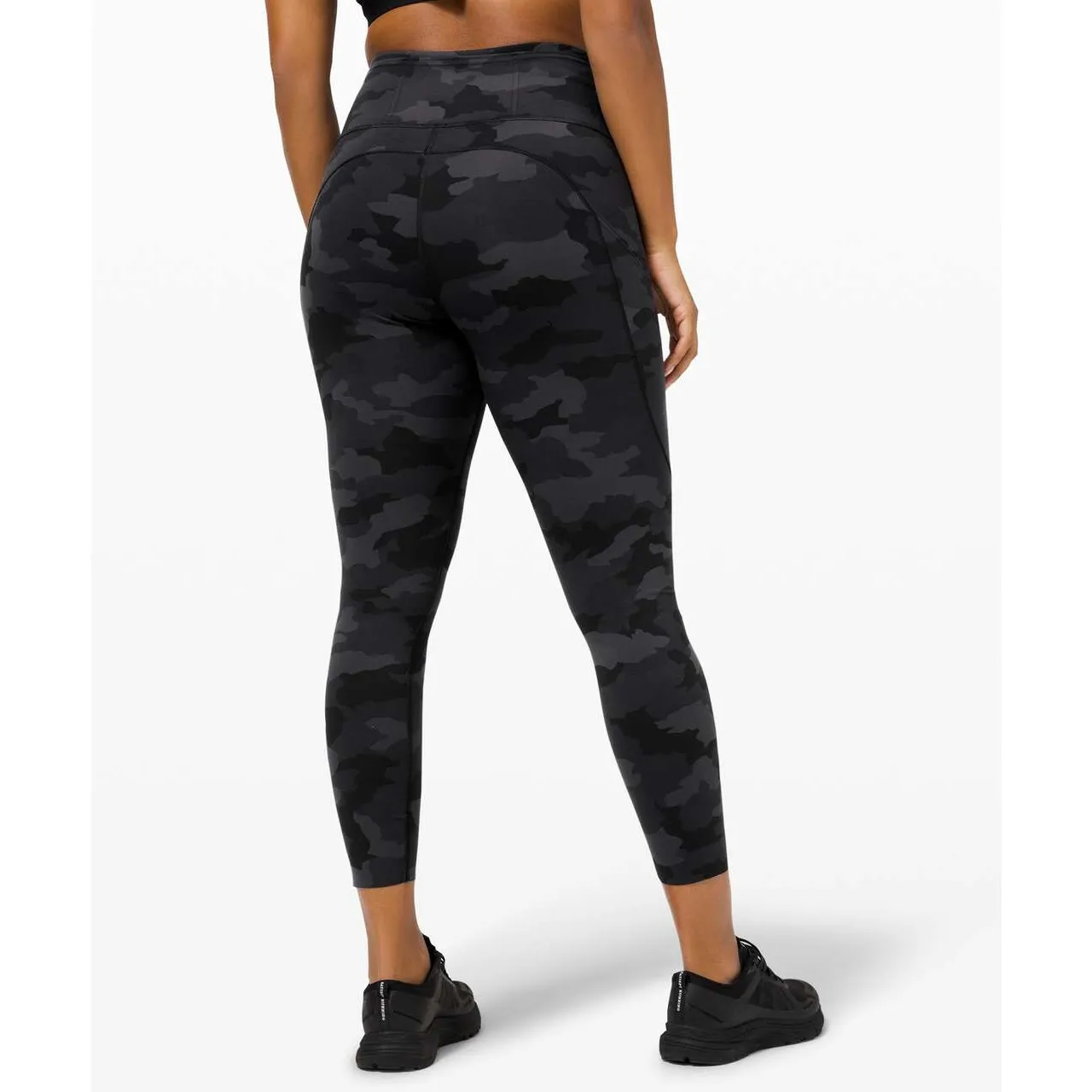 Lululemon Fast and Free Tight II 25" Nulux Heritage 365 Camo Deep Coal Multi 4 - Image 2