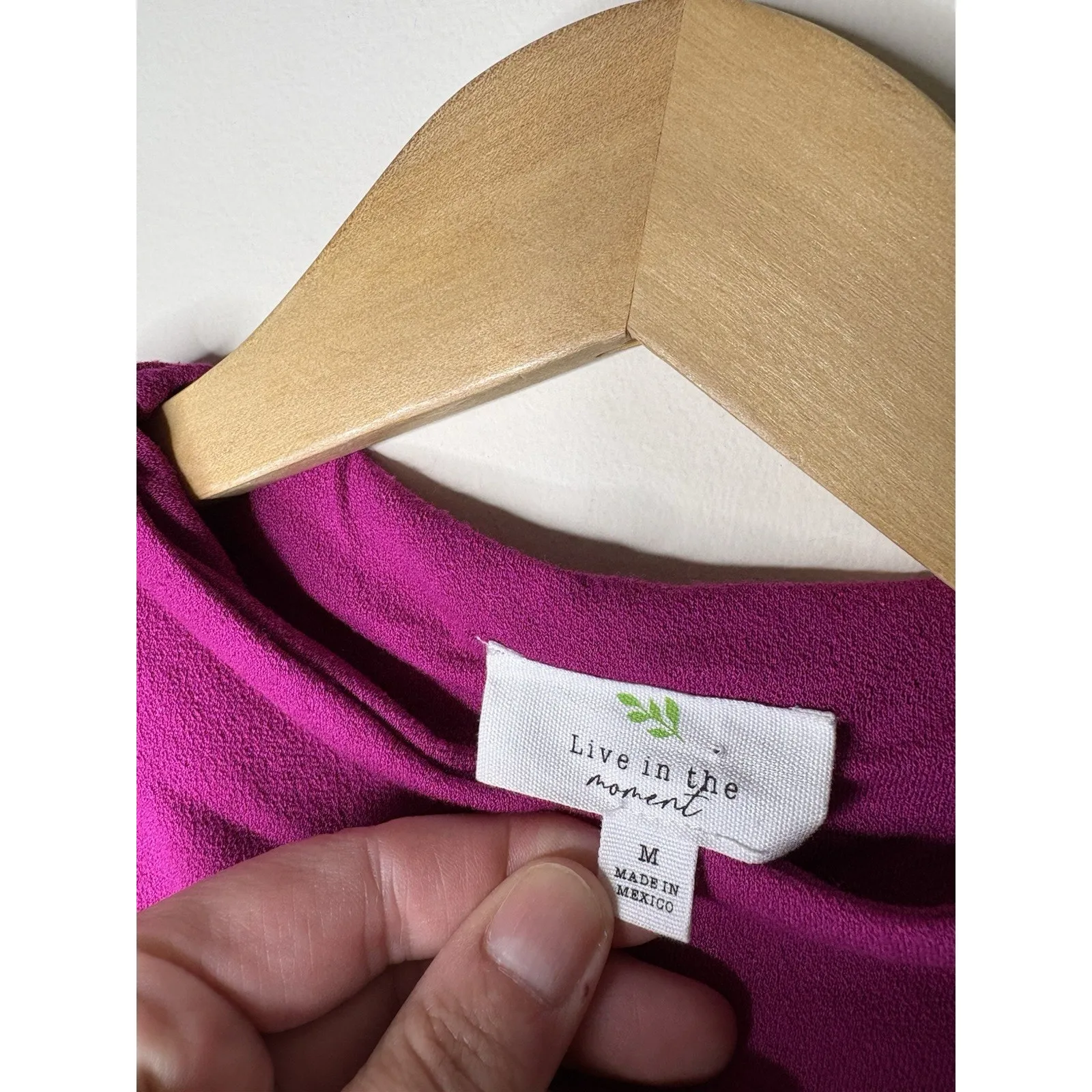 LIVE IN THE MOMENT Womens Size Medium Bodysuit Sleeveless Mock Neck Pink - Image 6